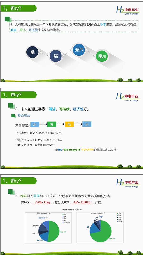 2021綠色氫能發展大會現場，王德軍：為什么選擇綠氫？