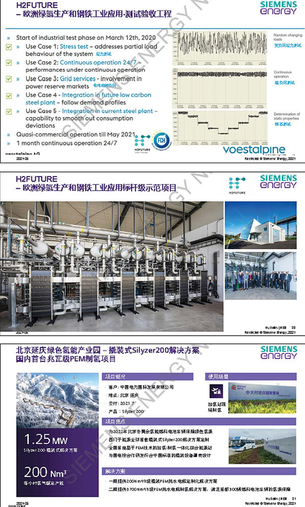 西門子胡大麟：歐洲氫能發展與綠氫解決方案
