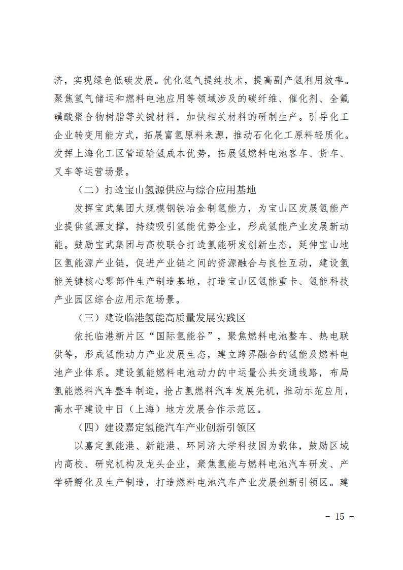 《上海市氫能產業發展中長期規劃 （2022-2035年）》印發！2025年規模突破1000億元_14