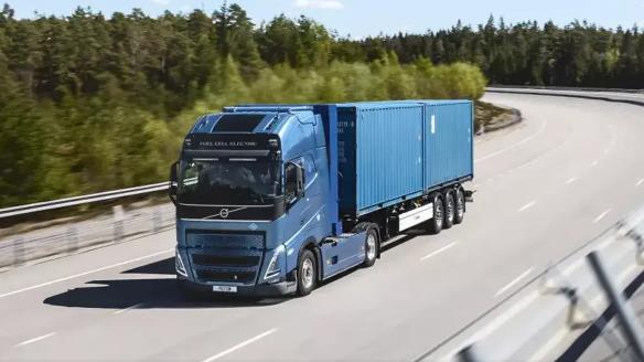 沃爾沃展示其新型氫動(dòng)力卡車
