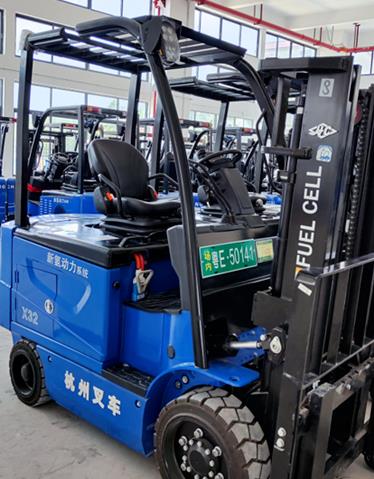 新氫動力“斬獲”粵港澳大灣區首批上牌氫能叉車 新氫動力“斬獲”粵港澳大灣區首批上牌氫能叉車